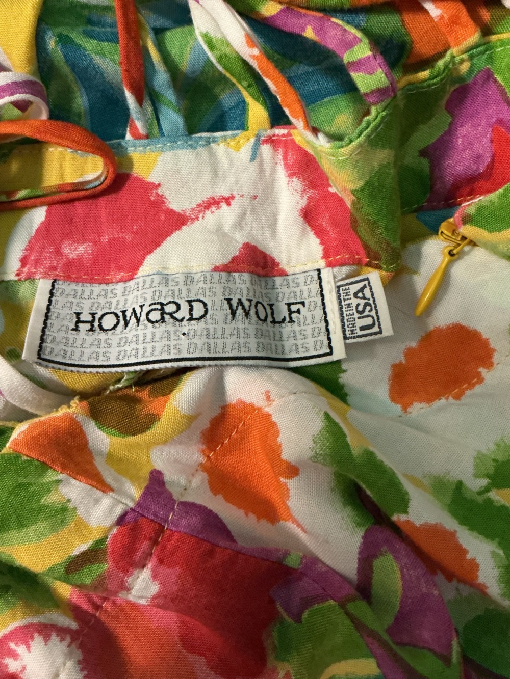 Howard Wolf Women’s Floral Print Design, Strappy Back Maxi Dress - Picture 2 of 14